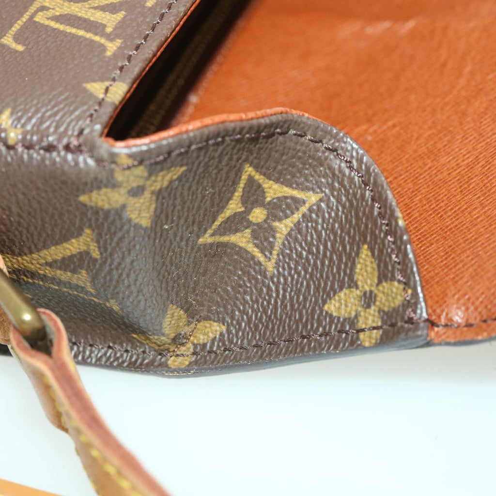 Louis Vuitton Brown Canvas Saint Cloud shoulder bag