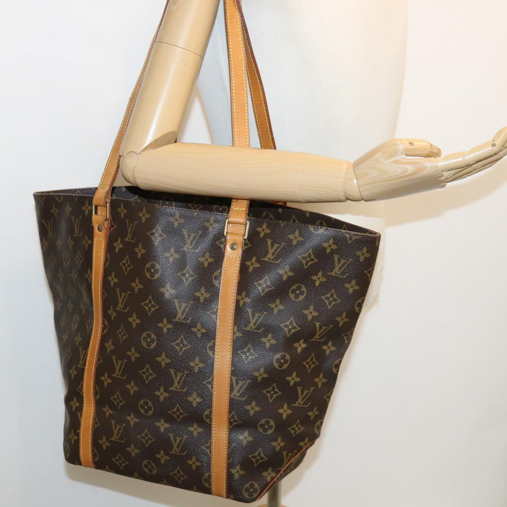 Louis Vuitton Brown Canvas SAC SHOPPING shoulder bag
