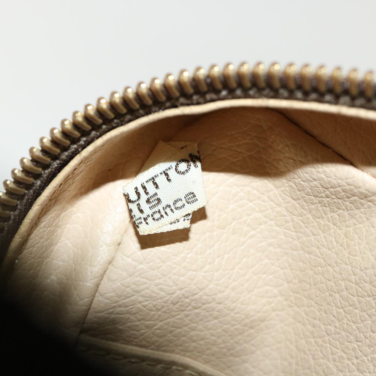 Louis Vuitton Brown Canvas Truth Toilette 23 clutch bag