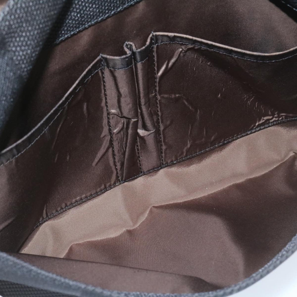 Louis Vuitton Black Canvas Petit messager shoulder bag