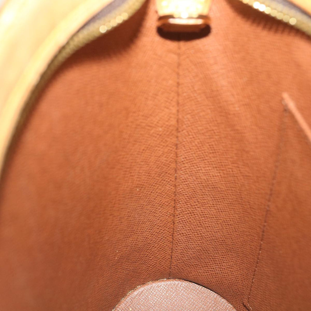 Louis Vuitton Brown Canvas Drouot shoulder bag