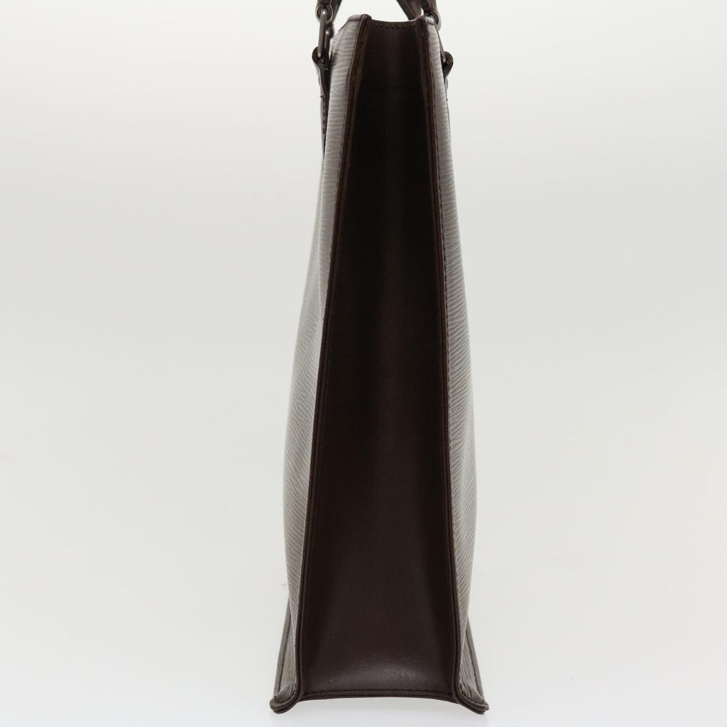 Louis Vuitton Brown Leather Sac plat handbag bag