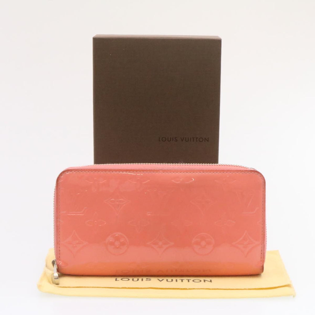 Louis Vuitton Pink Patent leather Zippy wallet wallet accessories