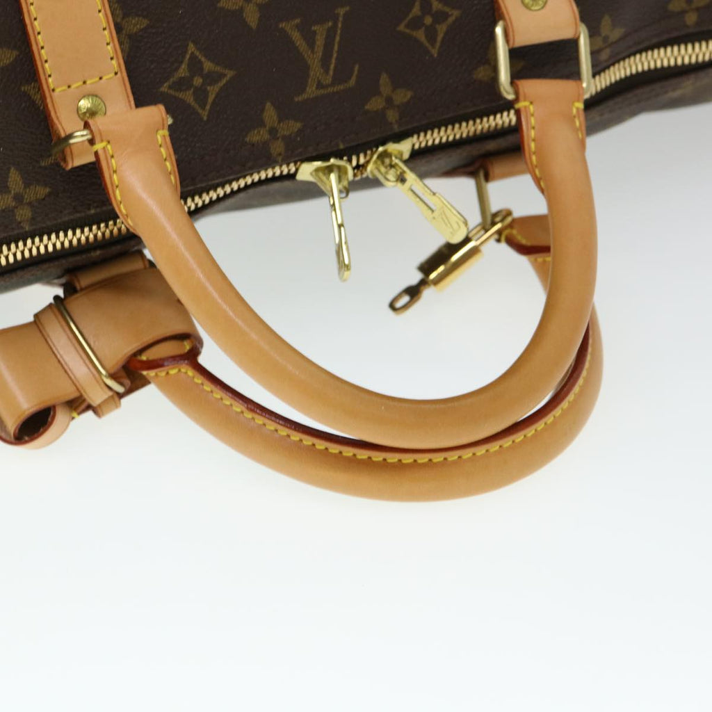 Louis Vuitton Brown Canvas Keepall 60 travel bag
