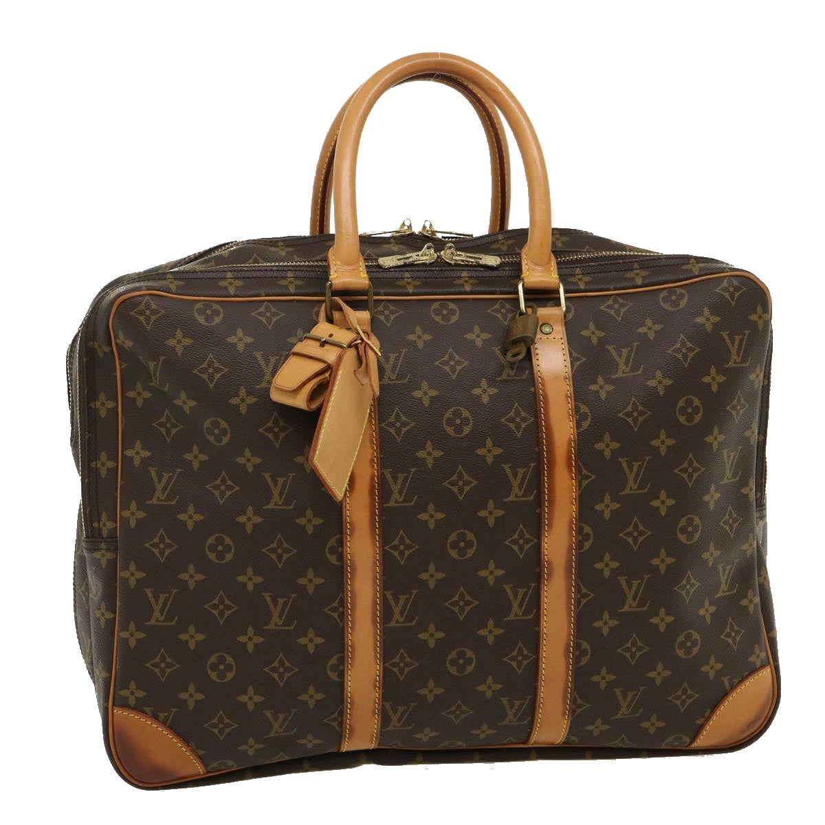 Louis Vuitton Brown Canvas Sirius travel bag