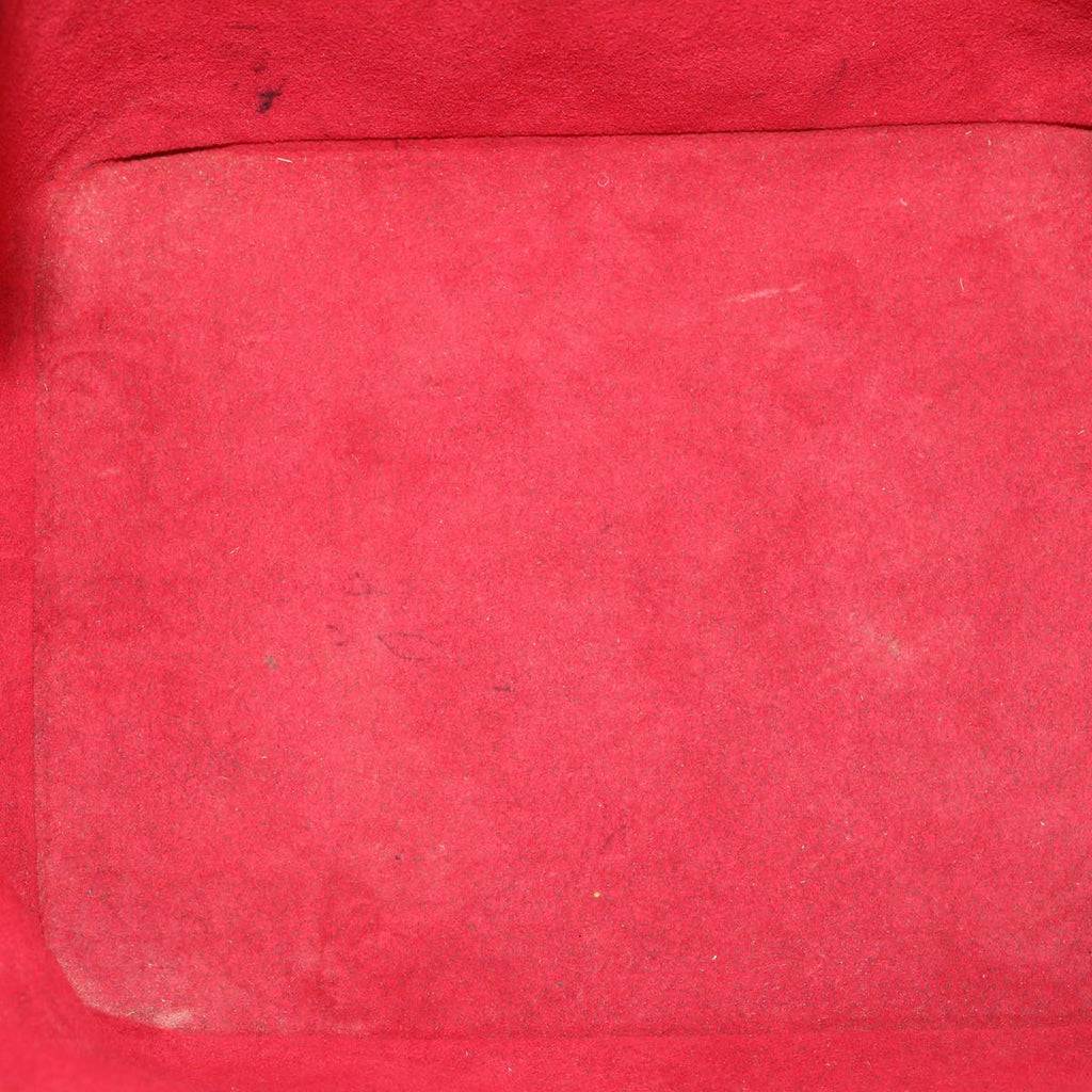 Louis Vuitton Red Leather Noe shoulder bag