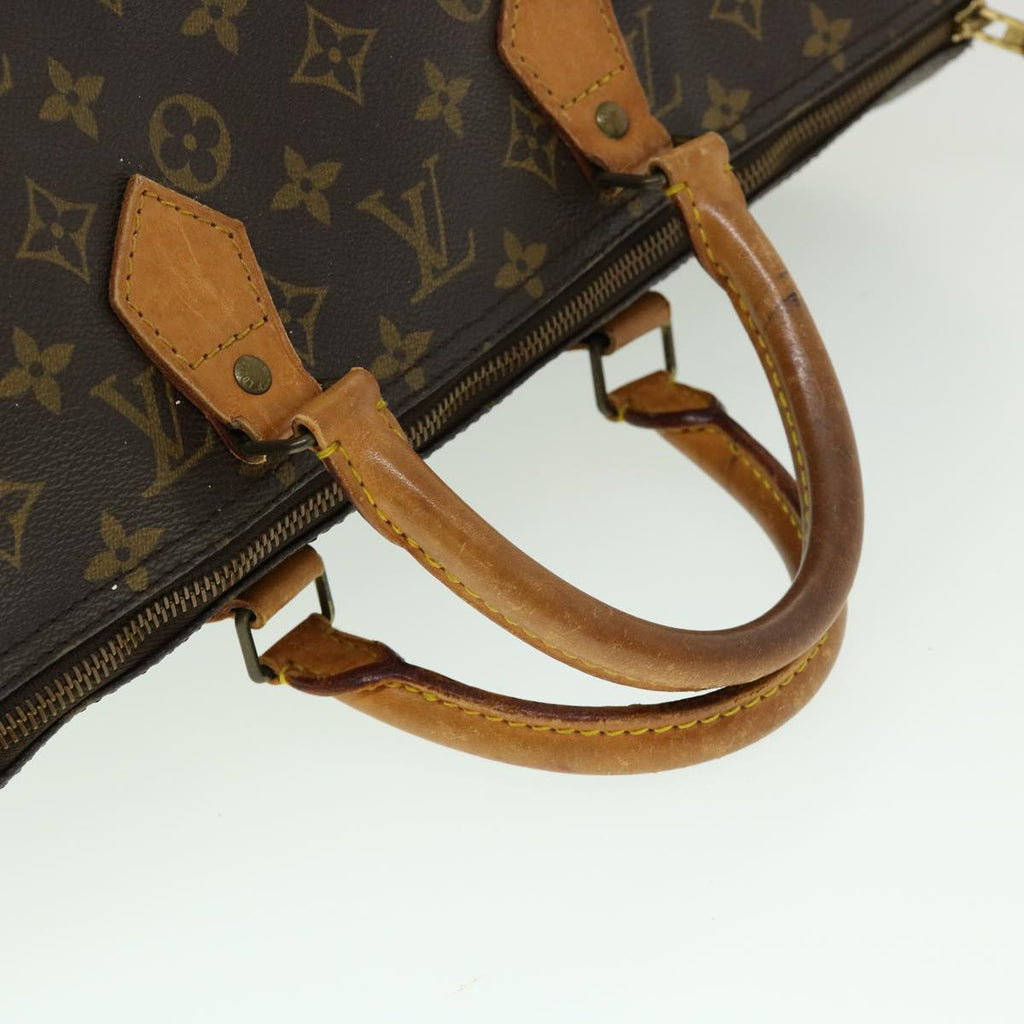 Louis Vuitton Brown Canvas Speedy 40 handbag bag