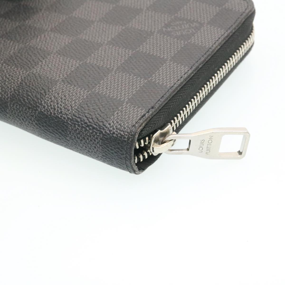 Louis Vuitton Navy Canvas Zippy Wallet Vertical wallet accessories