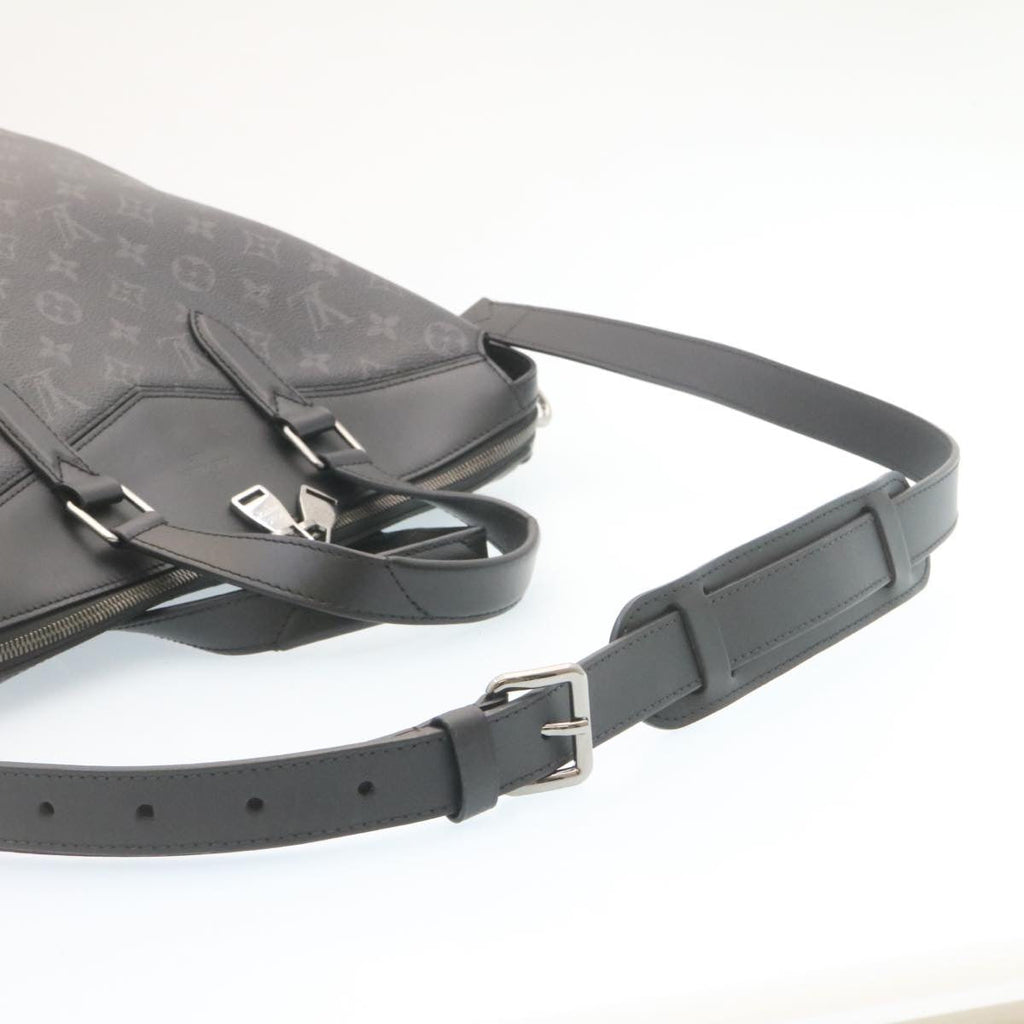 Louis Vuitton Gray Canvas Explorer handbag bag