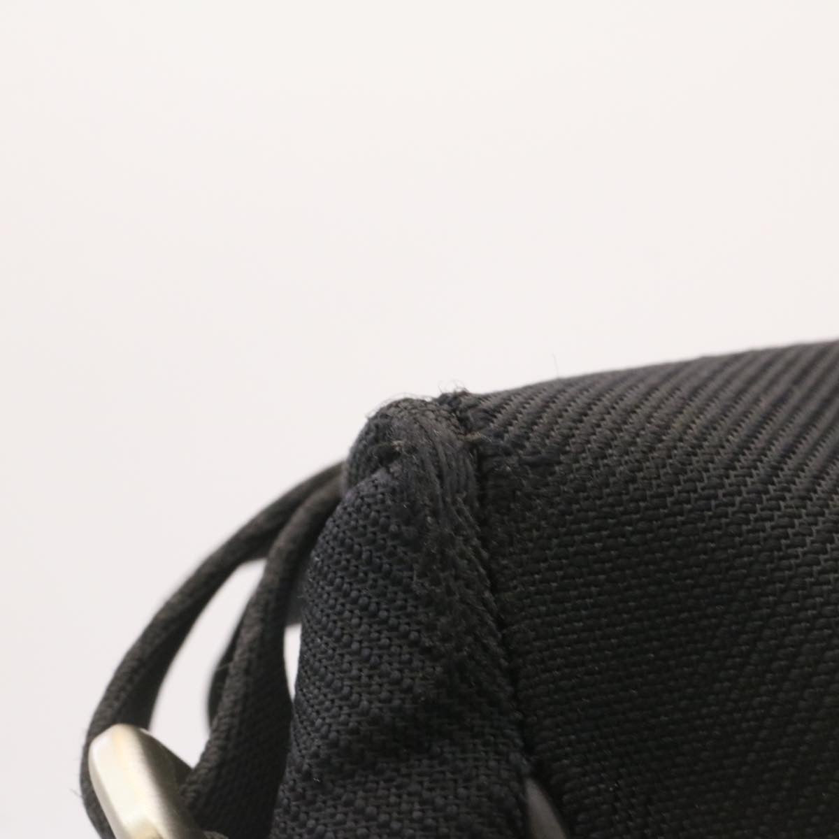 Louis Vuitton Black Canvas Petit messager shoulder bag