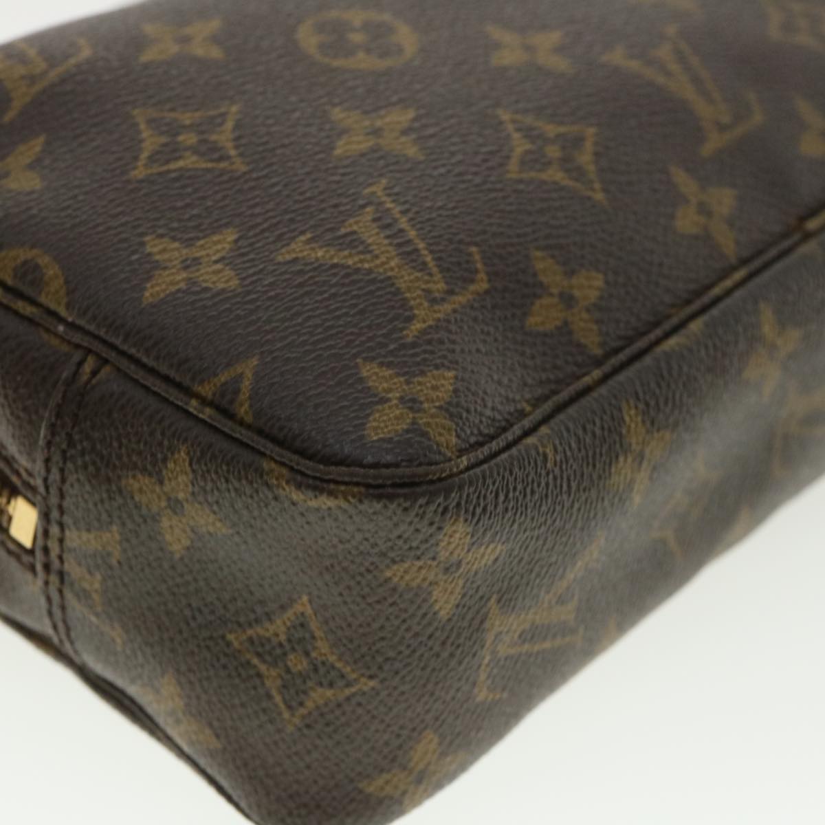 Louis Vuitton Brown Canvas Truth Toilette 23 clutch bag