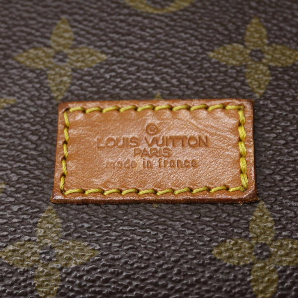 Louis Vuitton Brown Canvas Saumur 35 shoulder bag