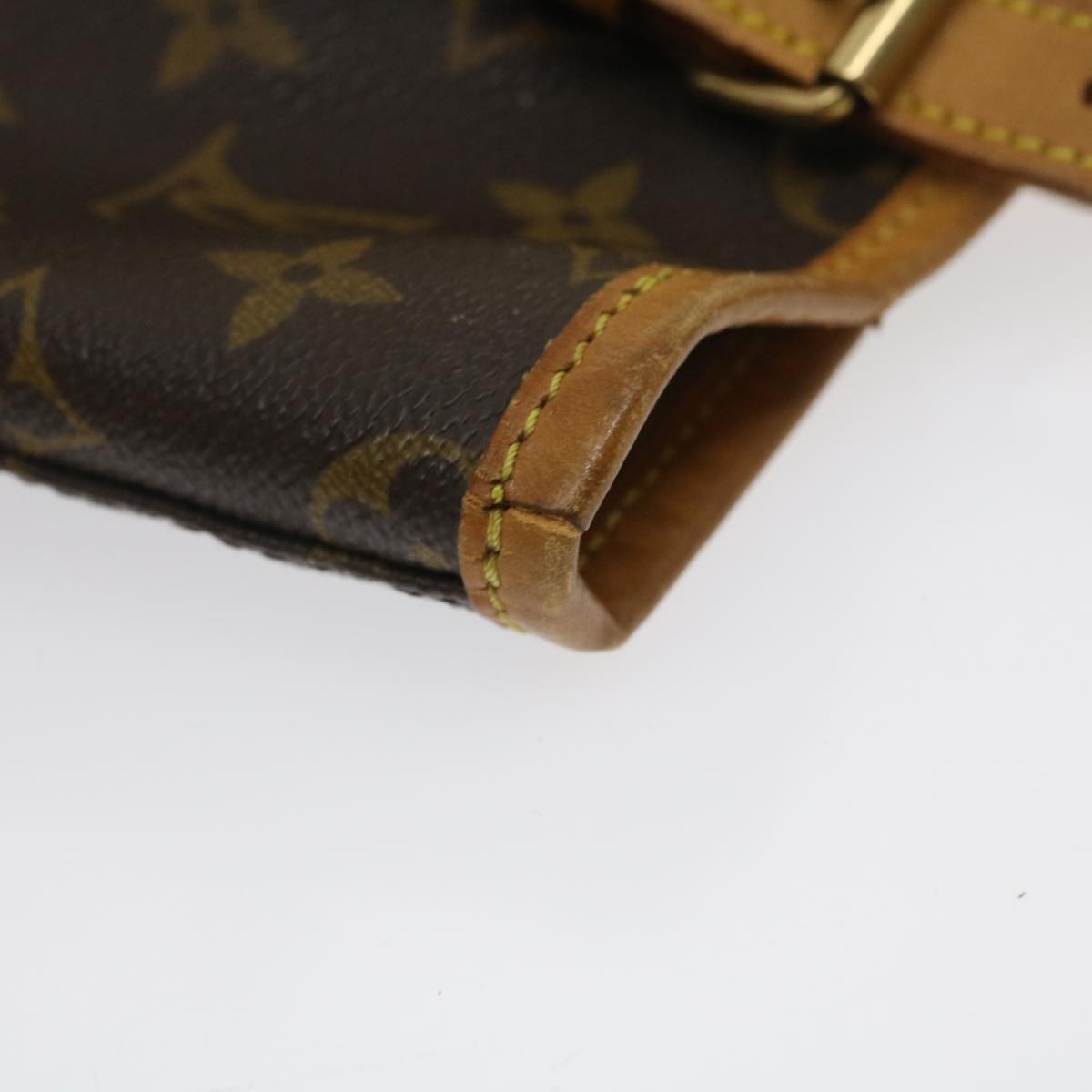Louis Vuitton Gray Canvas Bucket GM shoulder bag