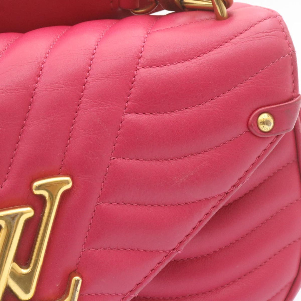 Louis Vuitton Pink Leather New wave shoulder bag