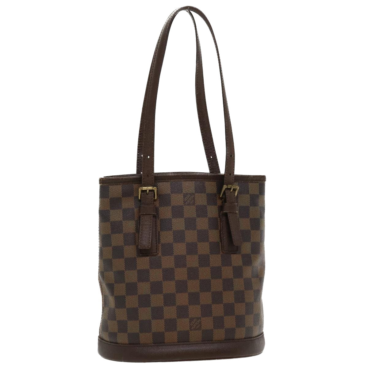 Louis Vuitton Brown Canvas Bucket shoulder bag
