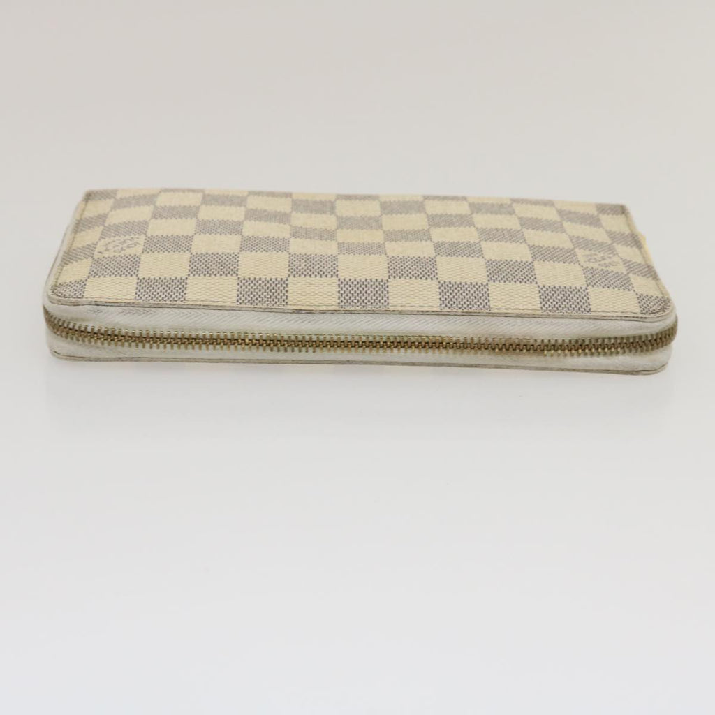 Louis Vuitton Turquoise Canvas Zippy organizer wallet accessories