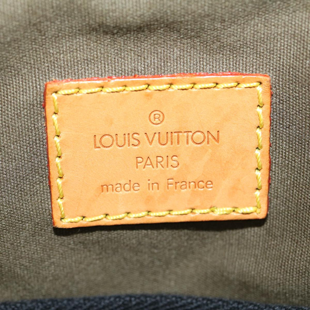 Louis Vuitton Green Canvas Keepall Bandouliere 55 travel bag