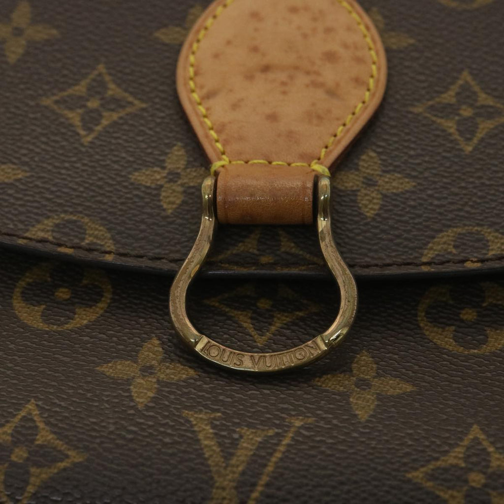 Louis Vuitton Brown Canvas Saint Cloud shoulder bag