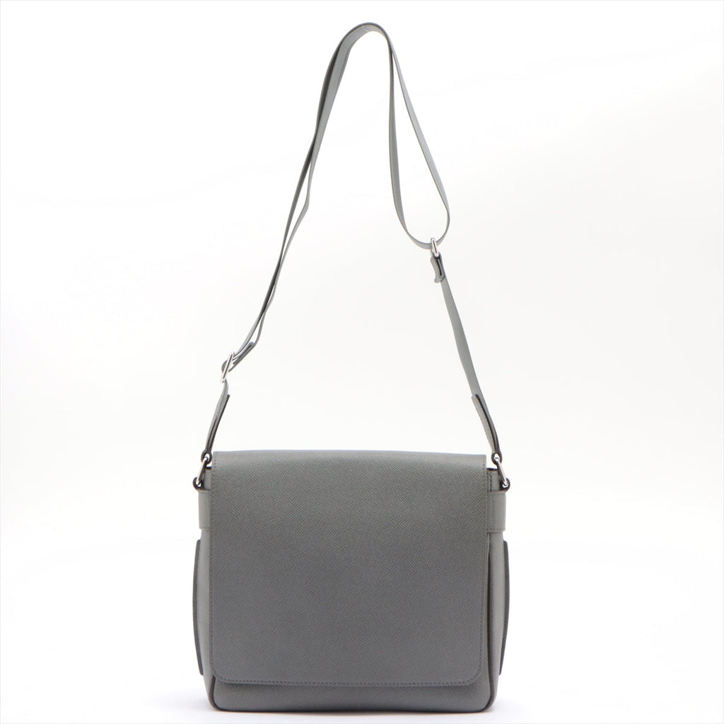 Louis Vuitton Gray Leather Roman shoulder bag