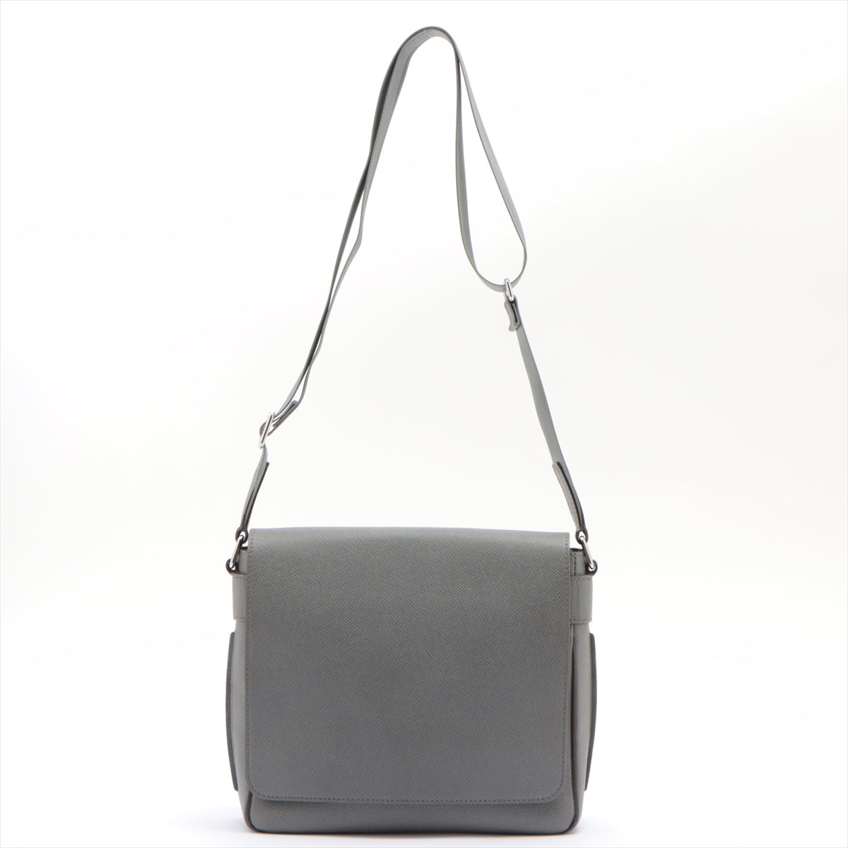 Louis Vuitton Gray Leather Roman shoulder bag