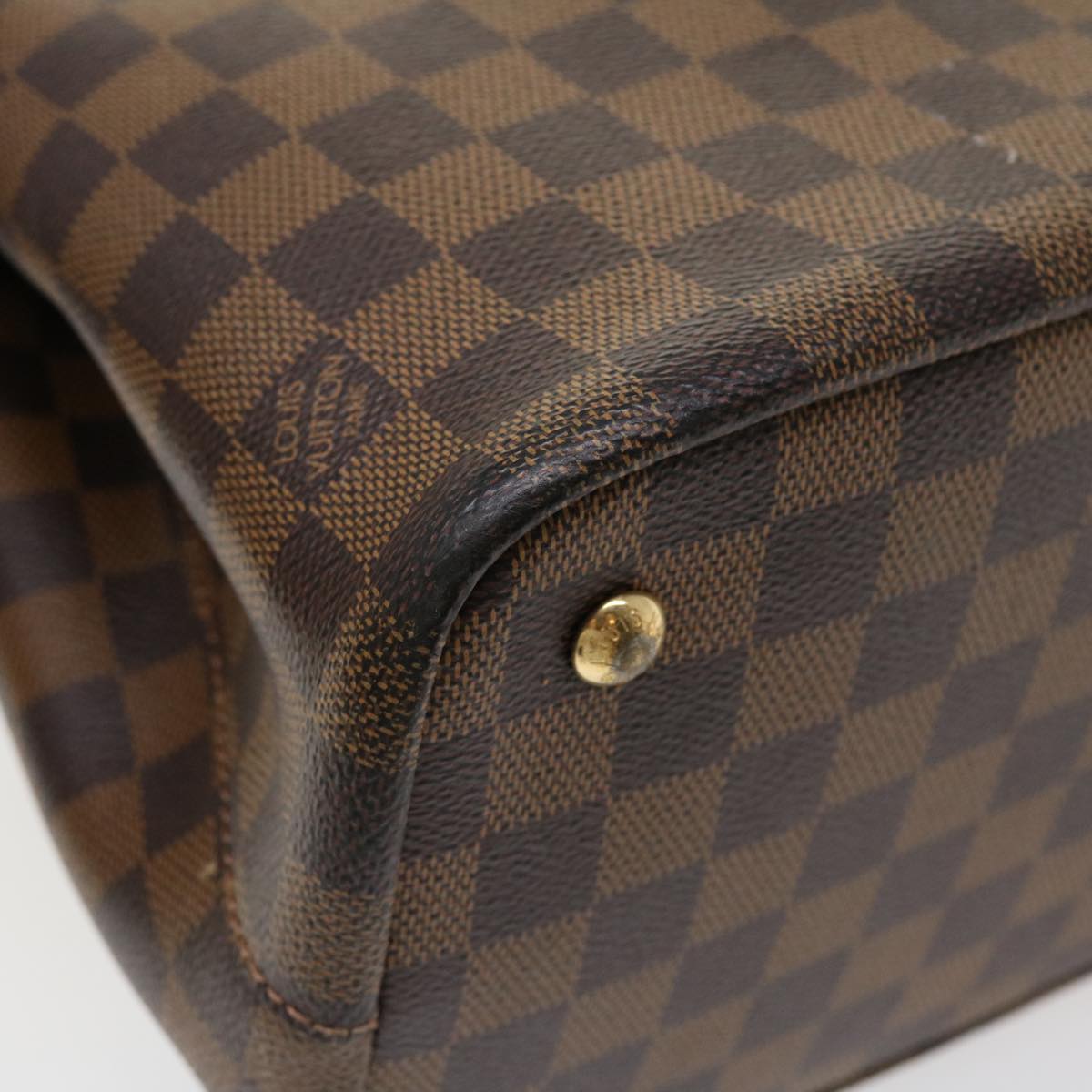Louis Vuitton Brown Canvas Kensington tote bag