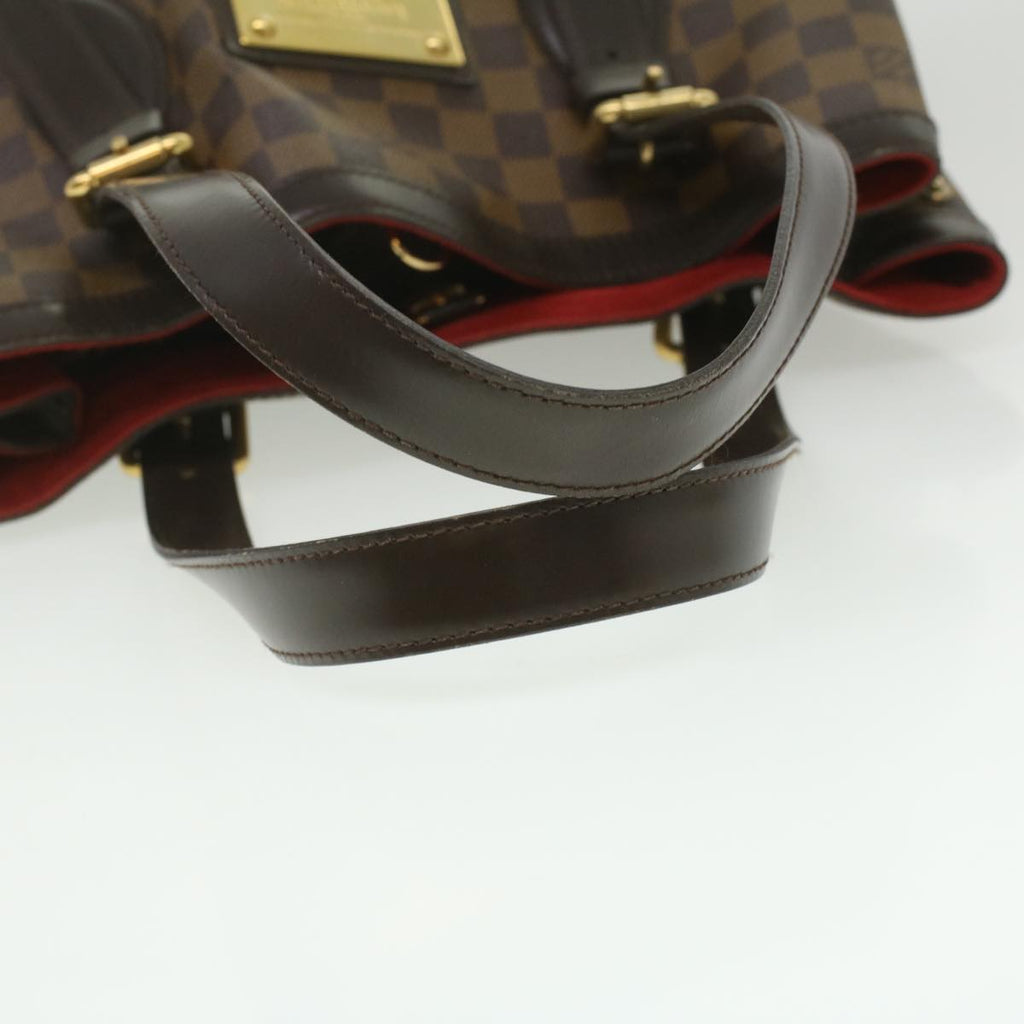 Louis Vuitton Brown Canvas Hampstead tote bag