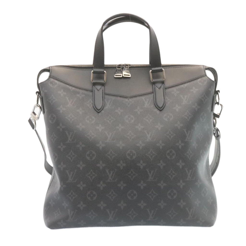 Louis Vuitton Gray Canvas Explorer handbag bag