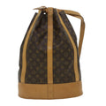 Louis Vuitton Brown Canvas Randonnee shoulder bag
