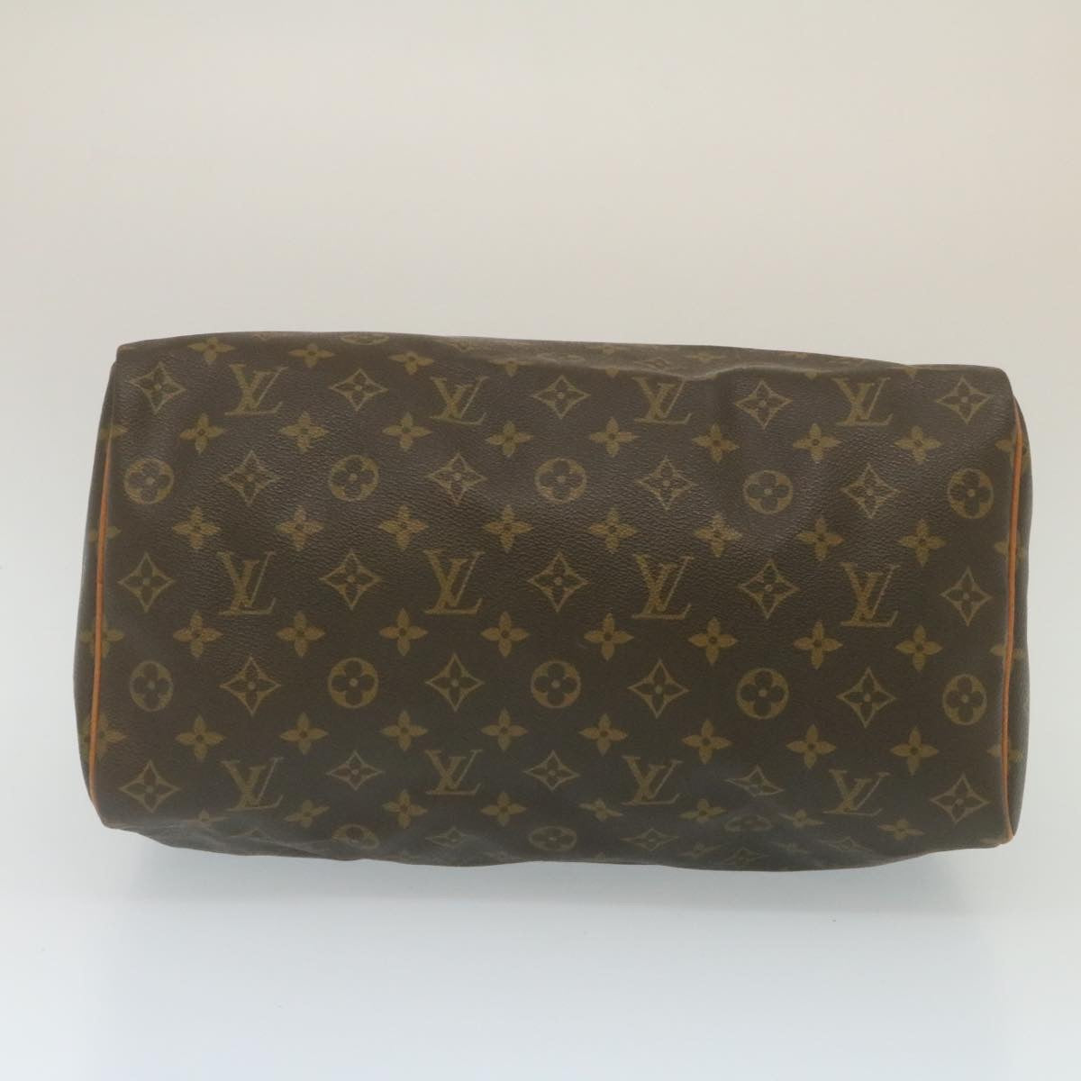 Louis Vuitton Gray Canvas Speedy 35 handbag bag