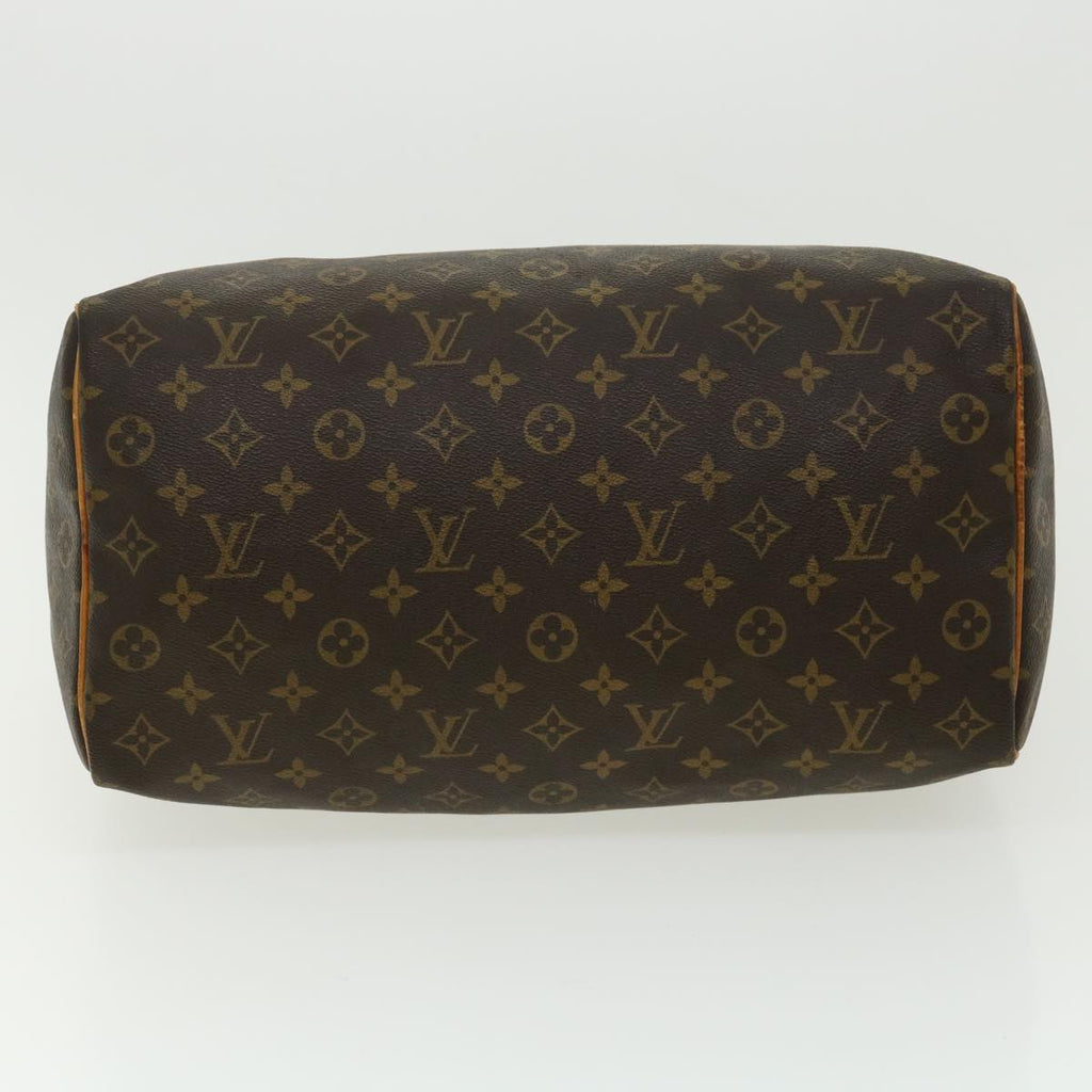 Louis Vuitton Brown Canvas Speedy 35 handbag bag