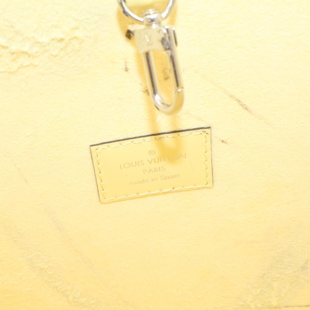 Louis Vuitton Yellow Leather Neverfull MM tote bag