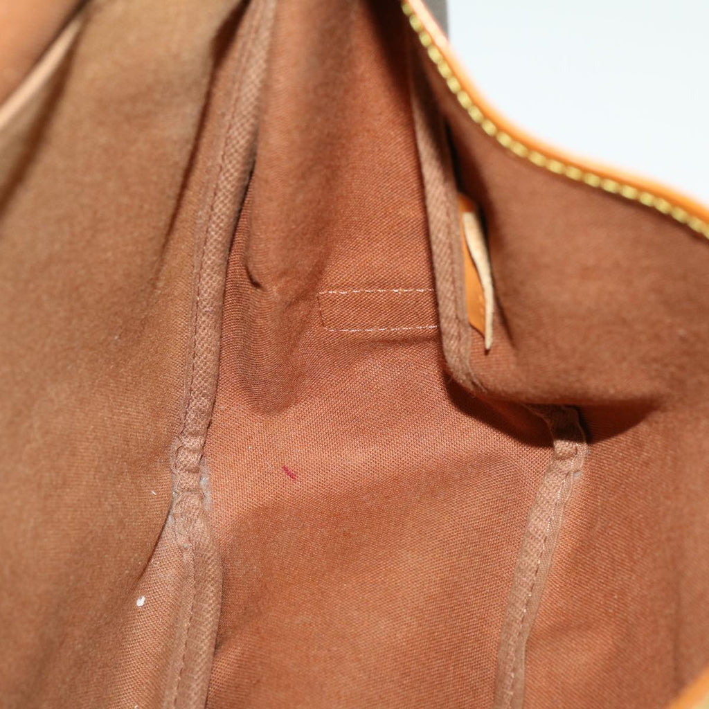 Louis Vuitton Brown Canvas Saumur 35 shoulder bag