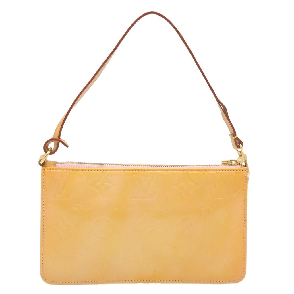 Louis Vuitton Yellow Patent leather Lexington handbag bag