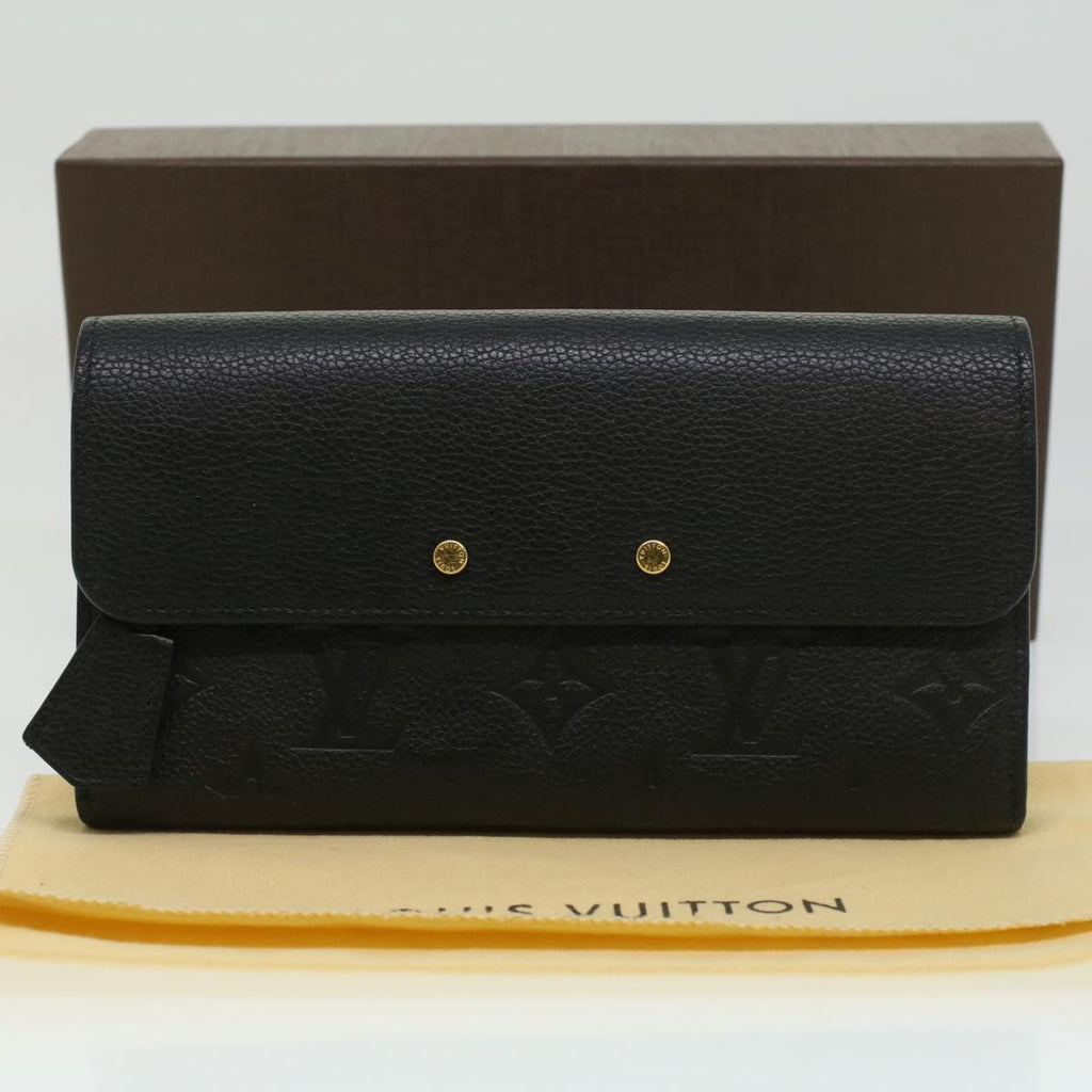 Louis Vuitton Black Canvas  wallet accessories