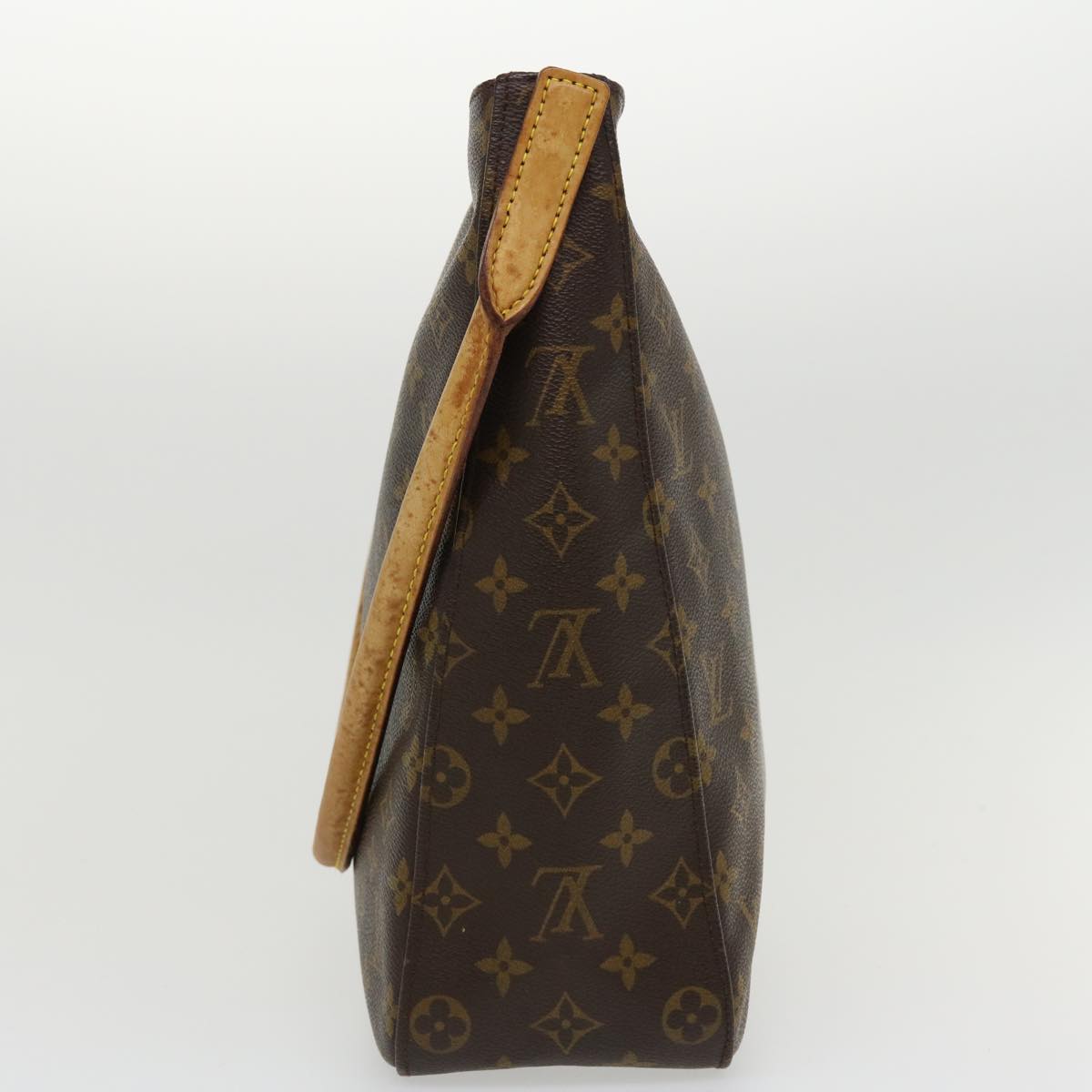 Louis Vuitton Brown Canvas Looping GM shoulder bag