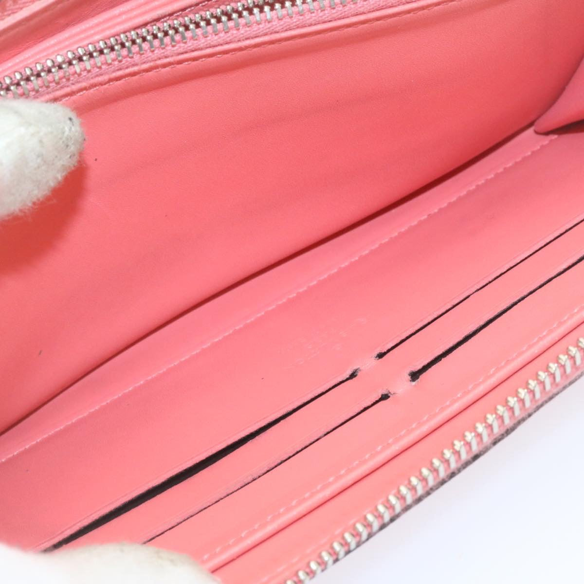 Louis Vuitton Pink Patent leather Zippy wallet wallet accessories