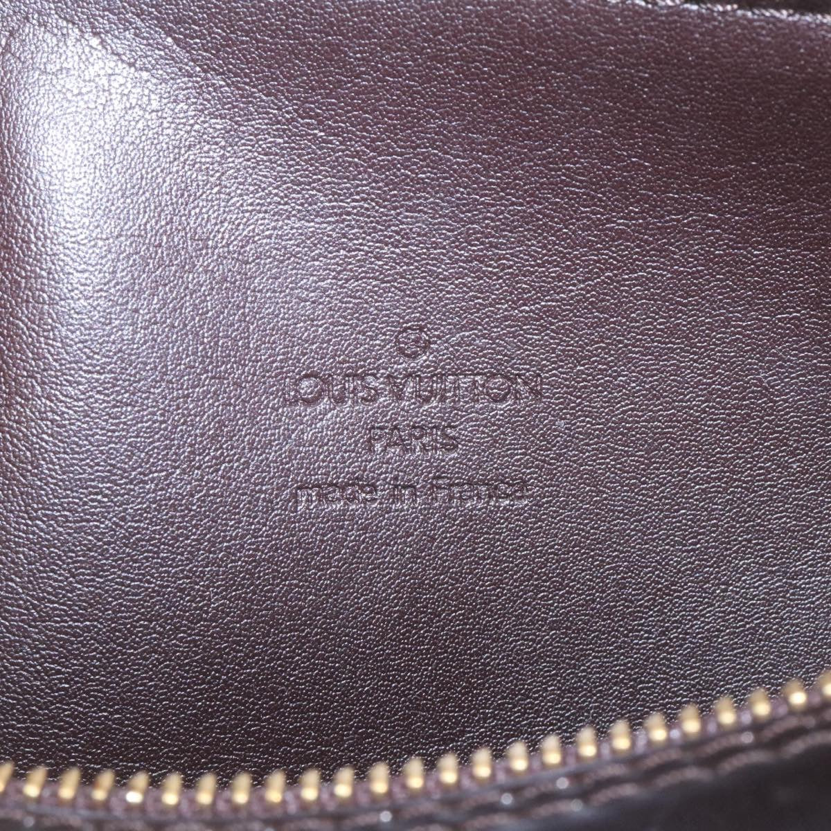 Louis Vuitton Anthracite Patent leather Bedford handbag bag