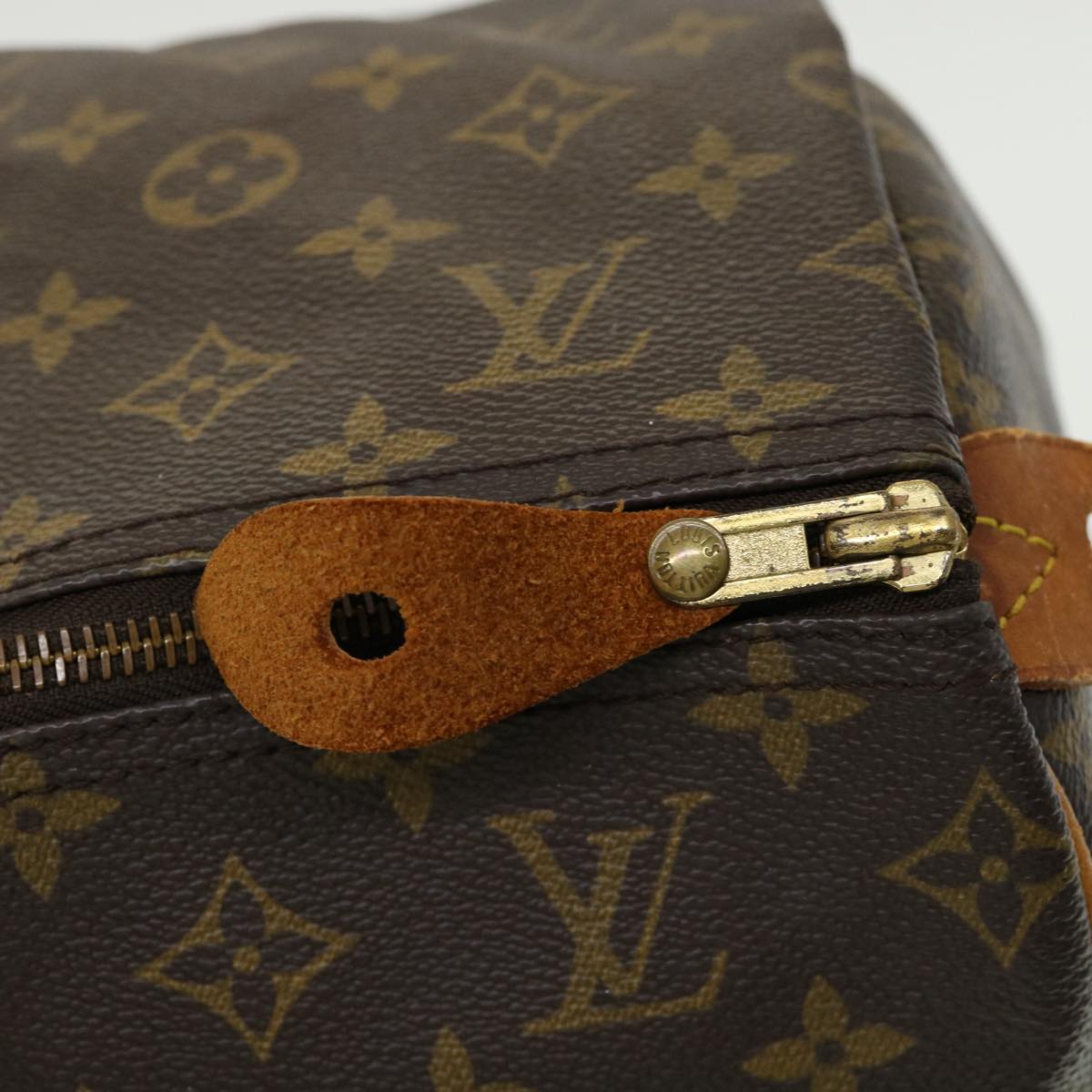 Louis Vuitton Brown Canvas Speedy 40 handbag bag