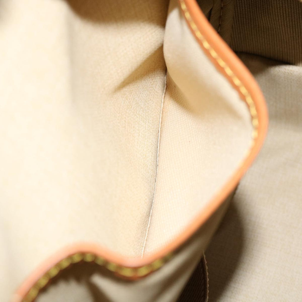 Louis Vuitton Brown Canvas Deauville handbag bag