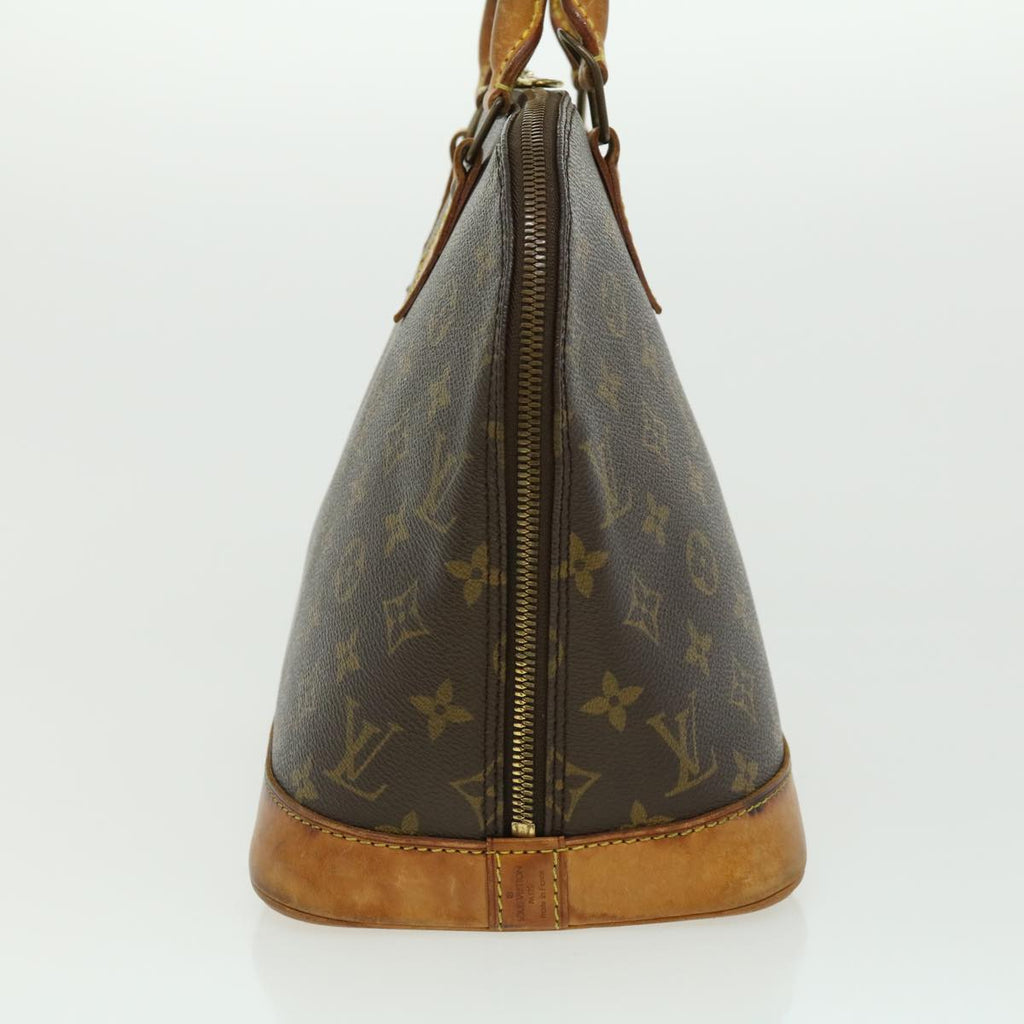 Louis Vuitton Brown Canvas Alma handbag bag