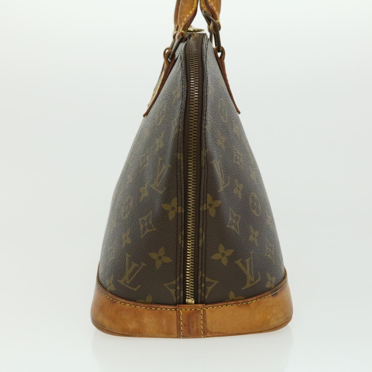 Louis Vuitton Brown Canvas Alma handbag bag