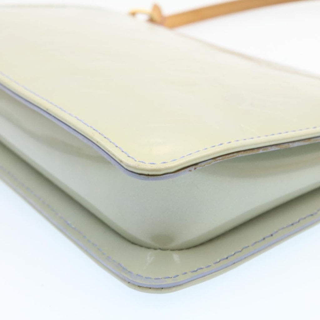 Louis Vuitton Light Blue Patent leather Lexington clutch bag