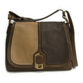Fendi BiColor Leather New Silvana Shoulder Bag (SHA-10397)