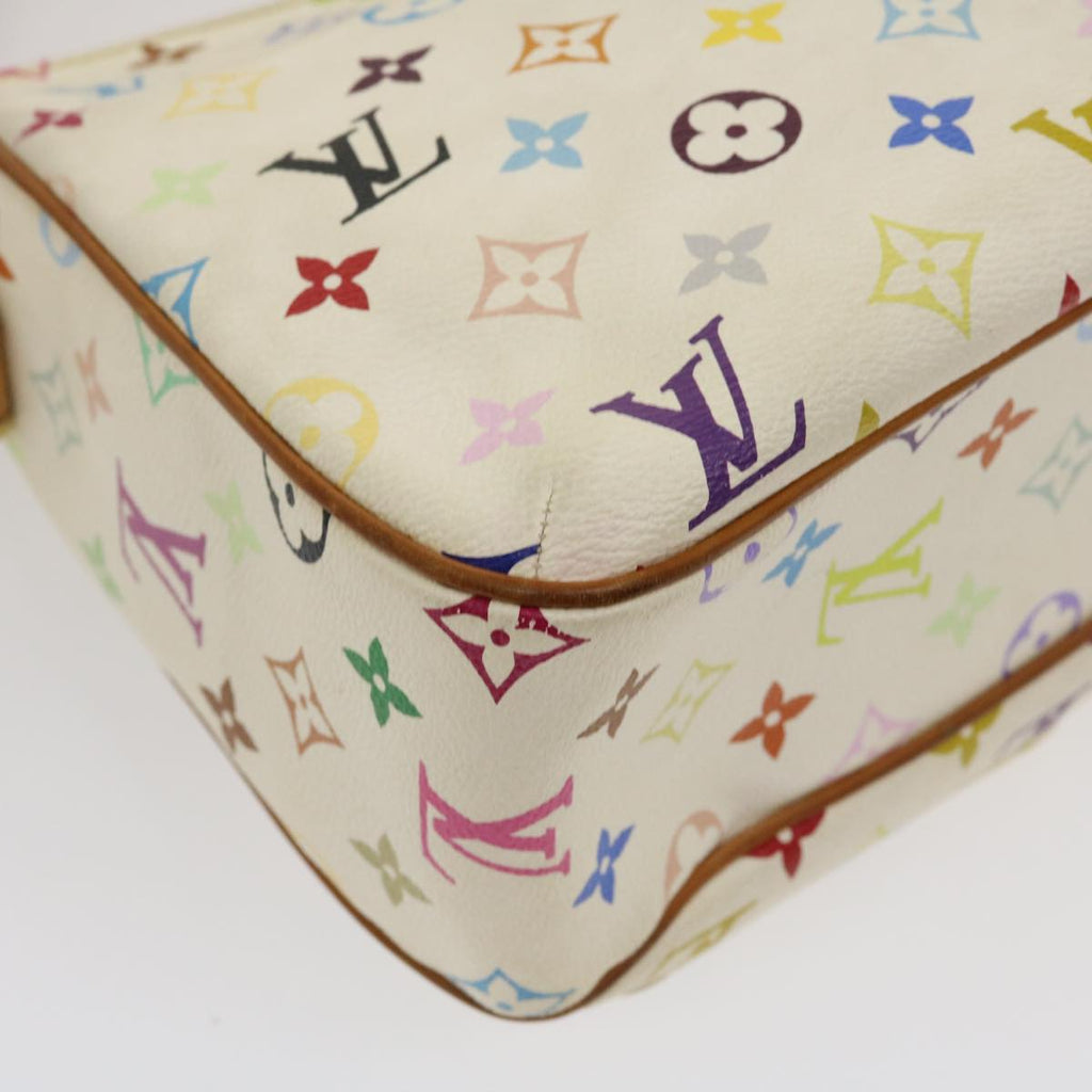 Louis Vuitton White Canvas Lodge shoulder bag