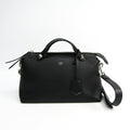 Fendi Black Calfskin Satchel By The Way Bag (SHA-46368)