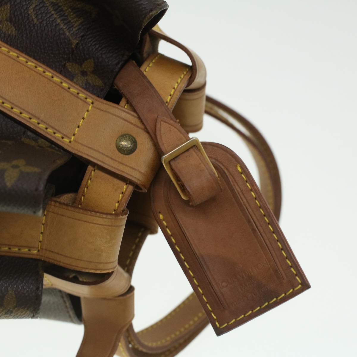 Louis Vuitton Brown Canvas Randonnee shoulder bag