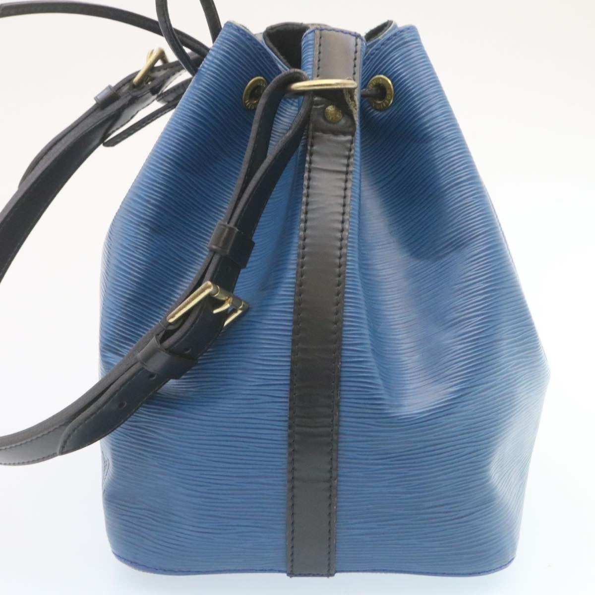 Louis Vuitton Bicolor Leather Petit Noe shoulder bag