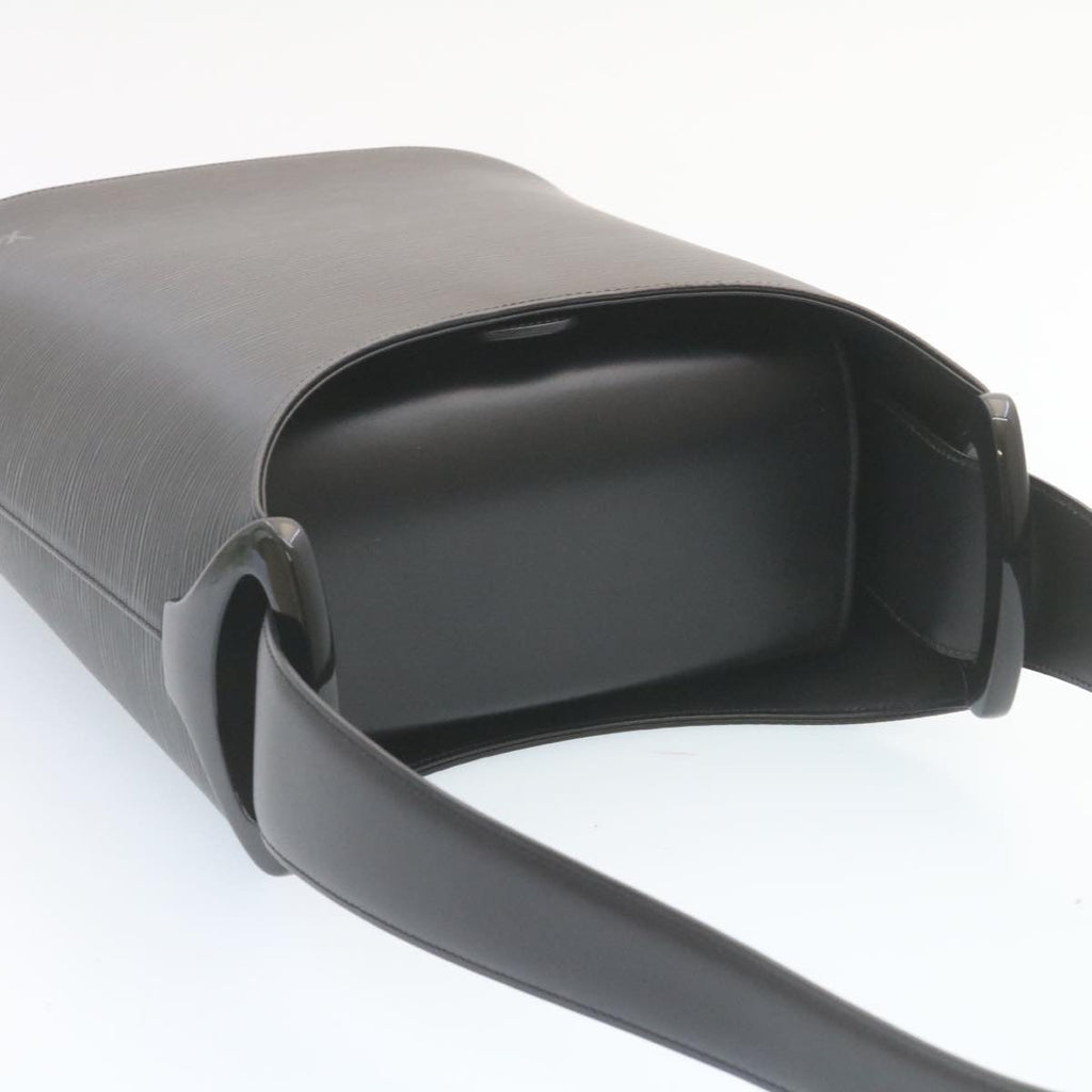 Louis Vuitton Black Leather Verseau shoulder bag
