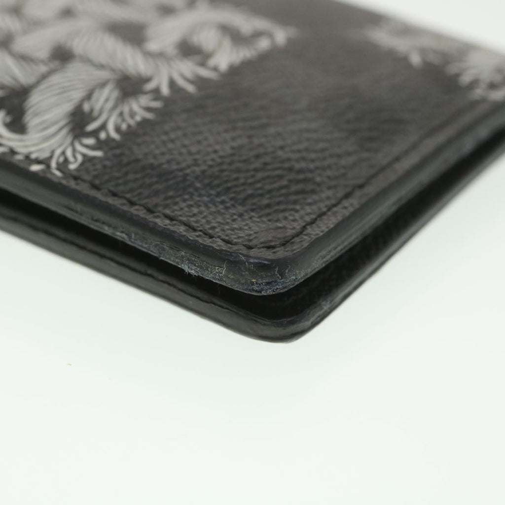 Louis Vuitton Black Canvas  wallet accessories