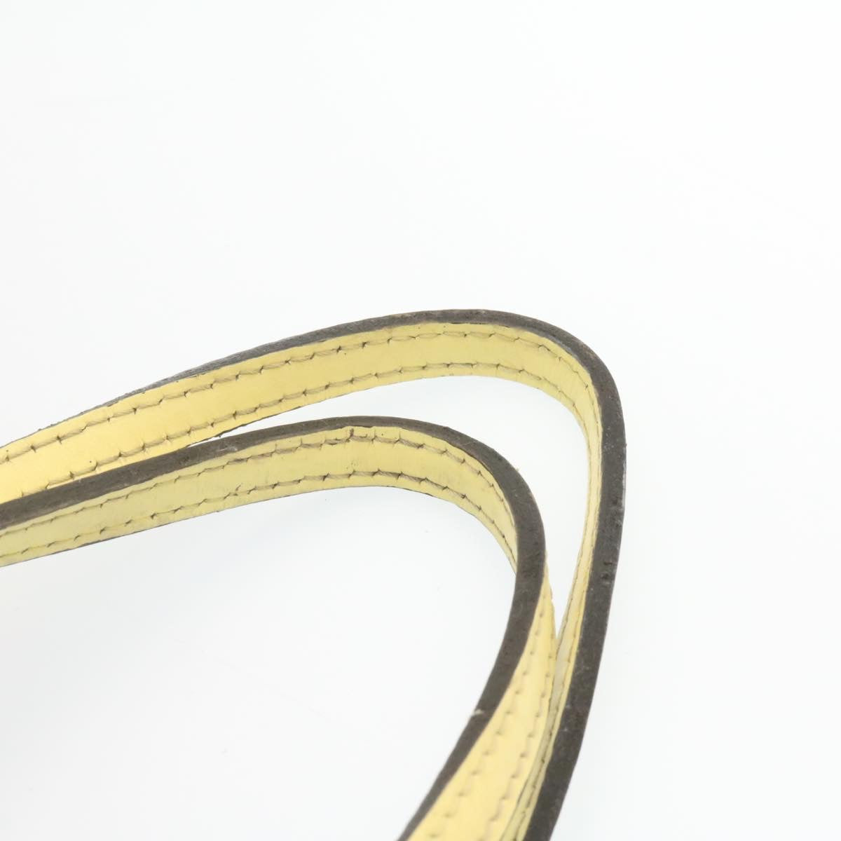 Louis Vuitton Yellow Leather Neverfull MM tote bag